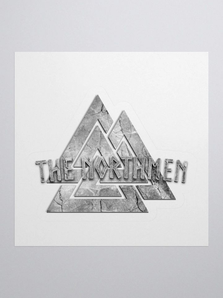 The Northmen Valknut - Grey - Sticker product image (1)