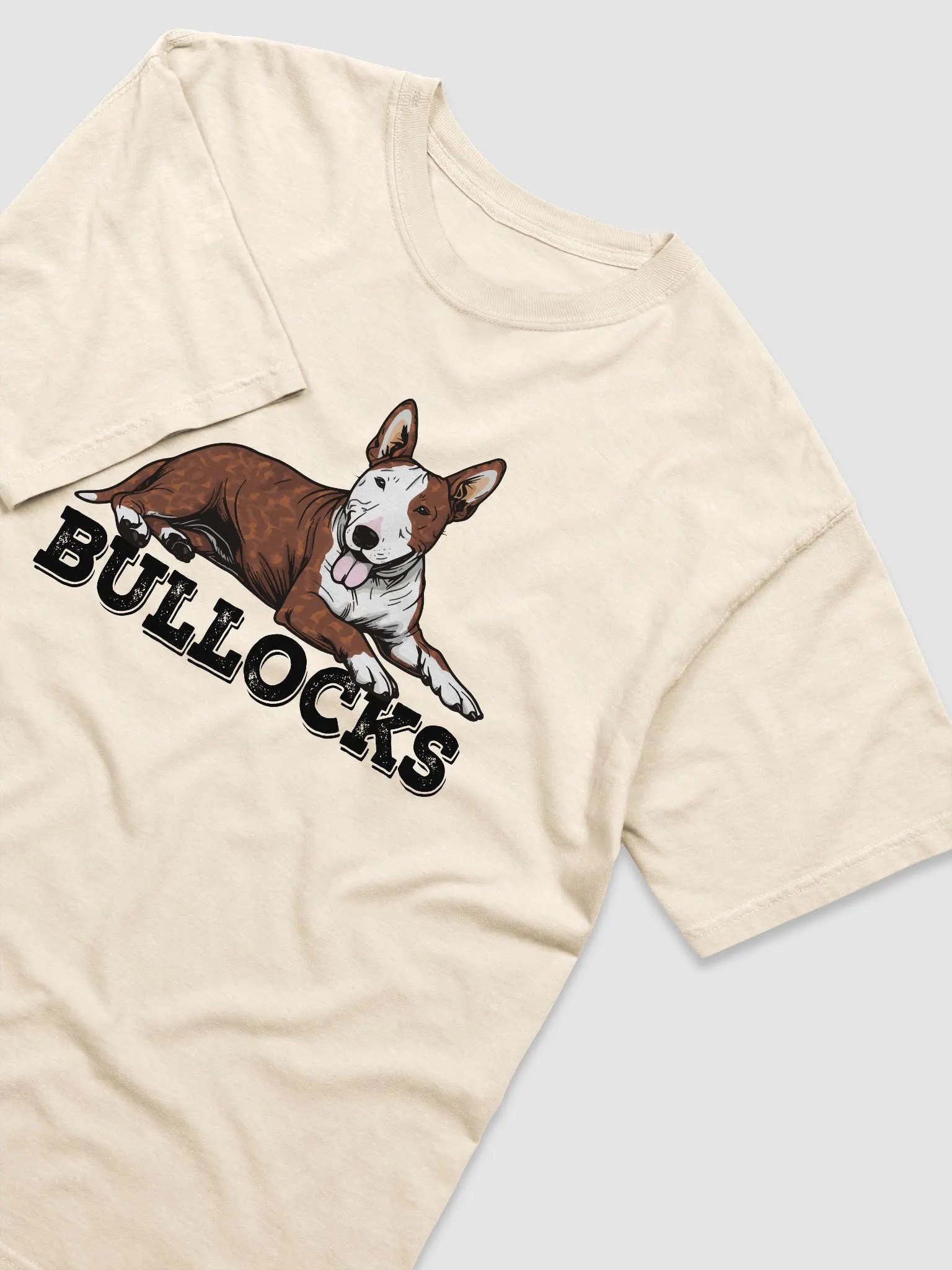 Bullocks T-Shirt of a Bull Terrier (Brindle) | Funny T-Shirt for Bull Terrier Paw-rents product image (21)