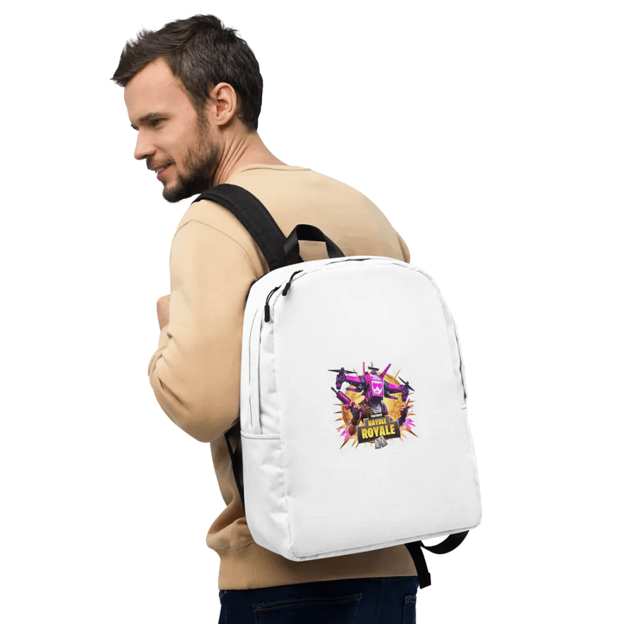 BAYDLE ROYALE - Stylized Robot All-Over Print Backpack product image (10)