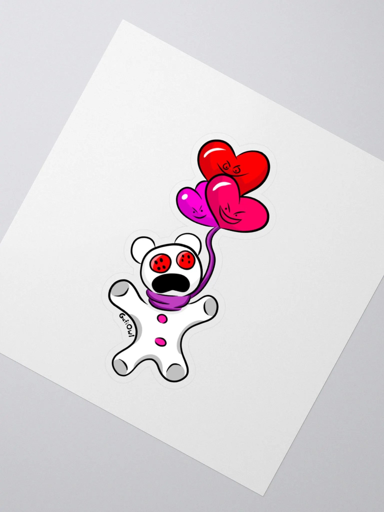 Carried Away Love Sticker product image (2)