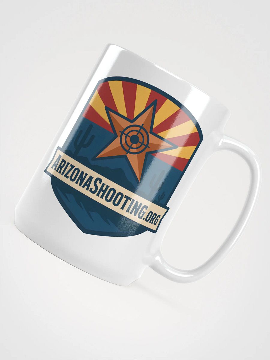 AZS Mug - White (Dual Logo) product image (4)