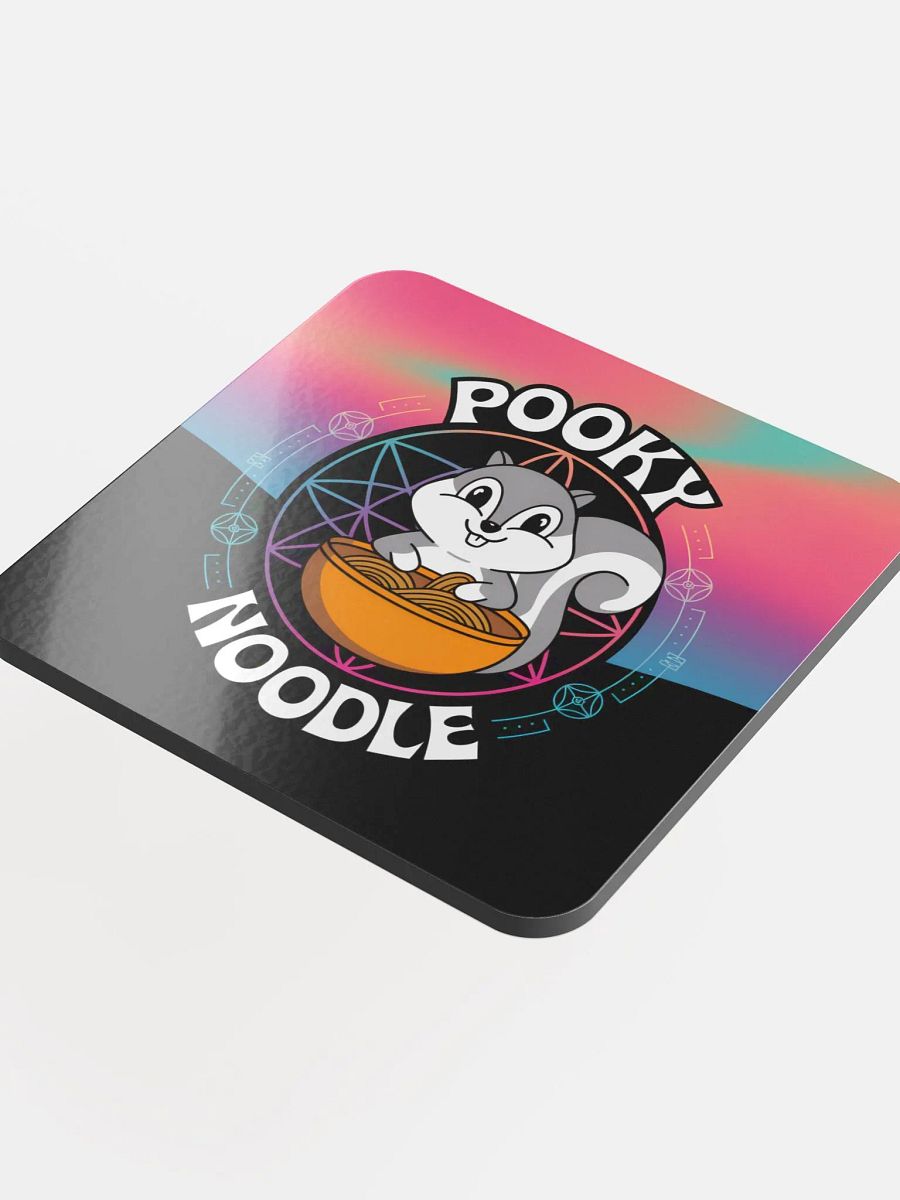 Coaster or micro art piece: Pooky Noodle Sacred Geo product image (4)