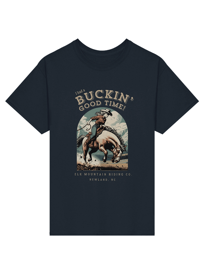 Buckin Good Time Cotton T-Shirt (Dark Colors) product image (13)