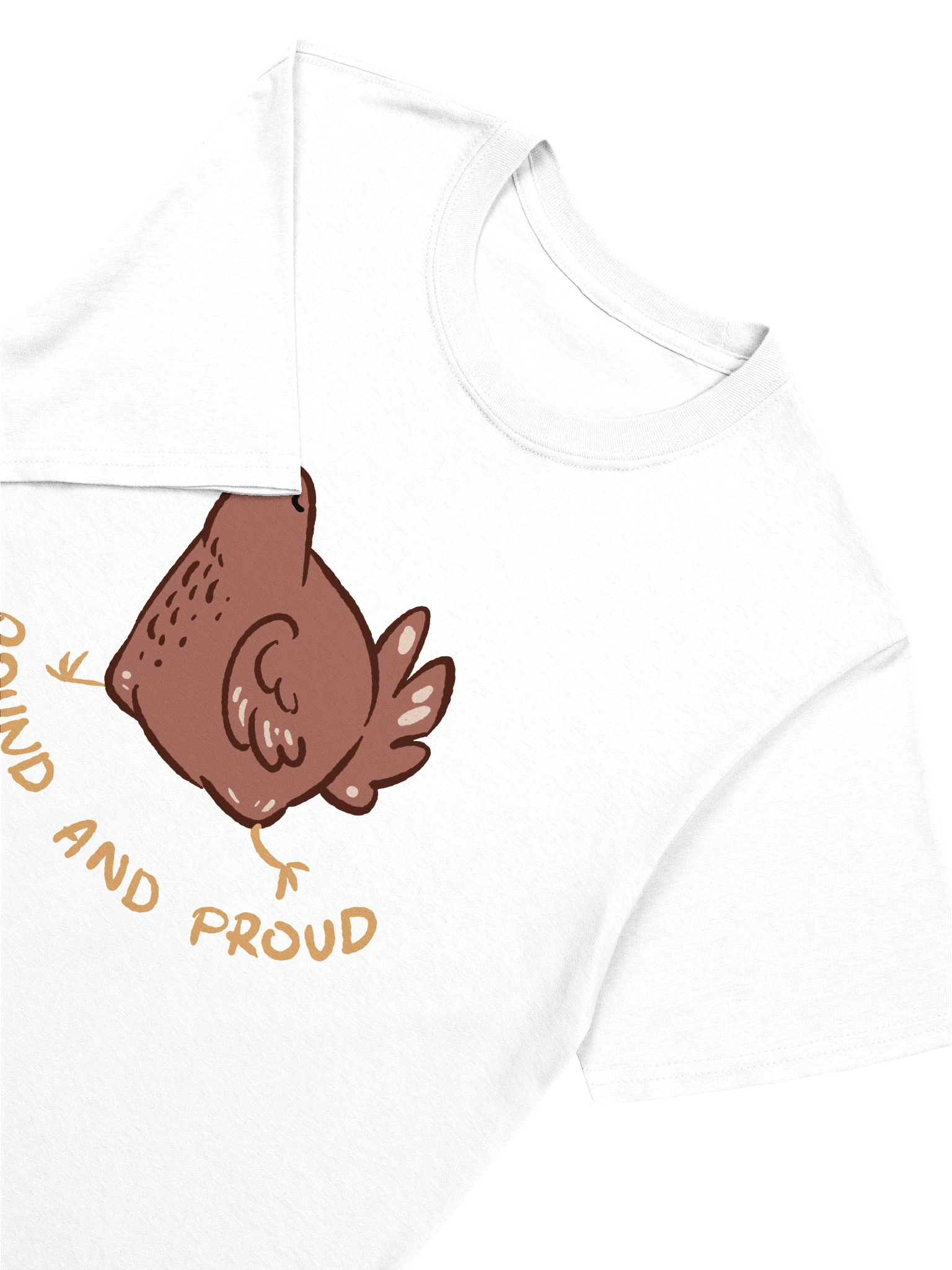 Nuna's chicken "Round" classic t-shirt product image (10)
