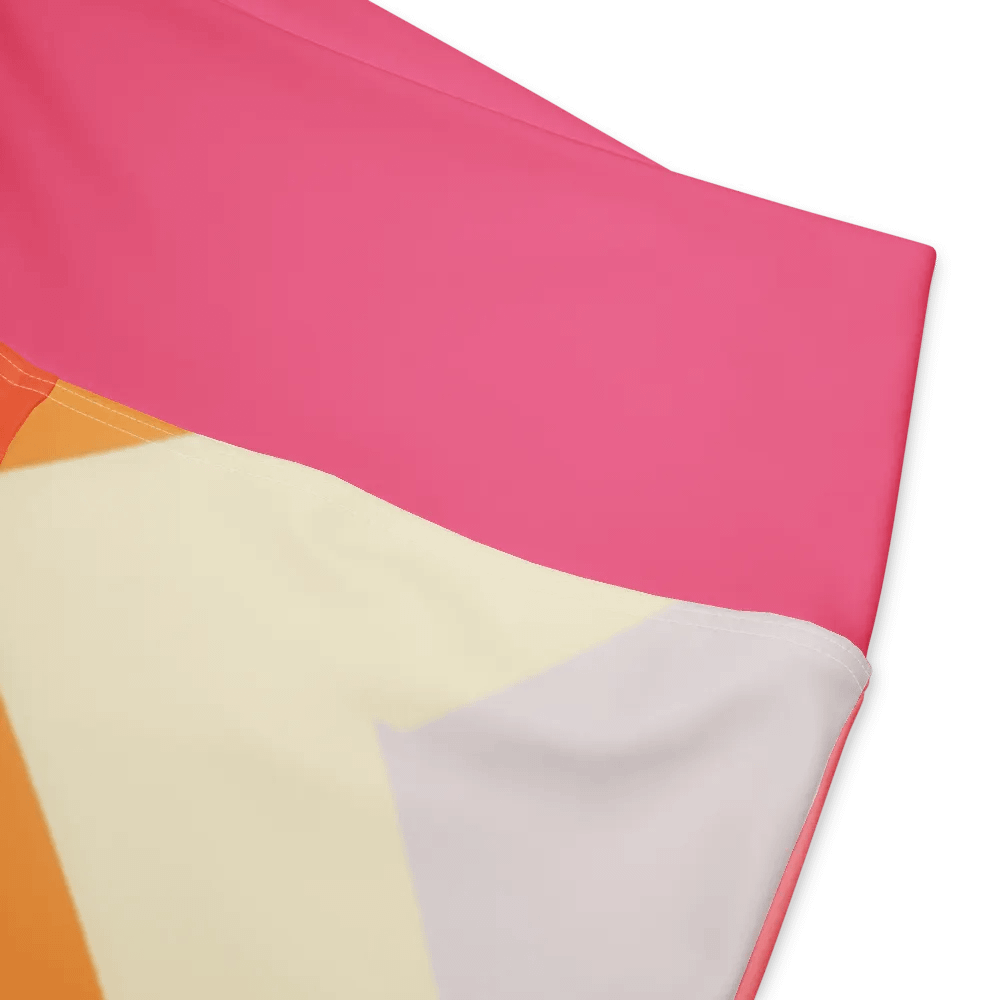 Retro Pink Sherbet Flared Leggings product image (7)