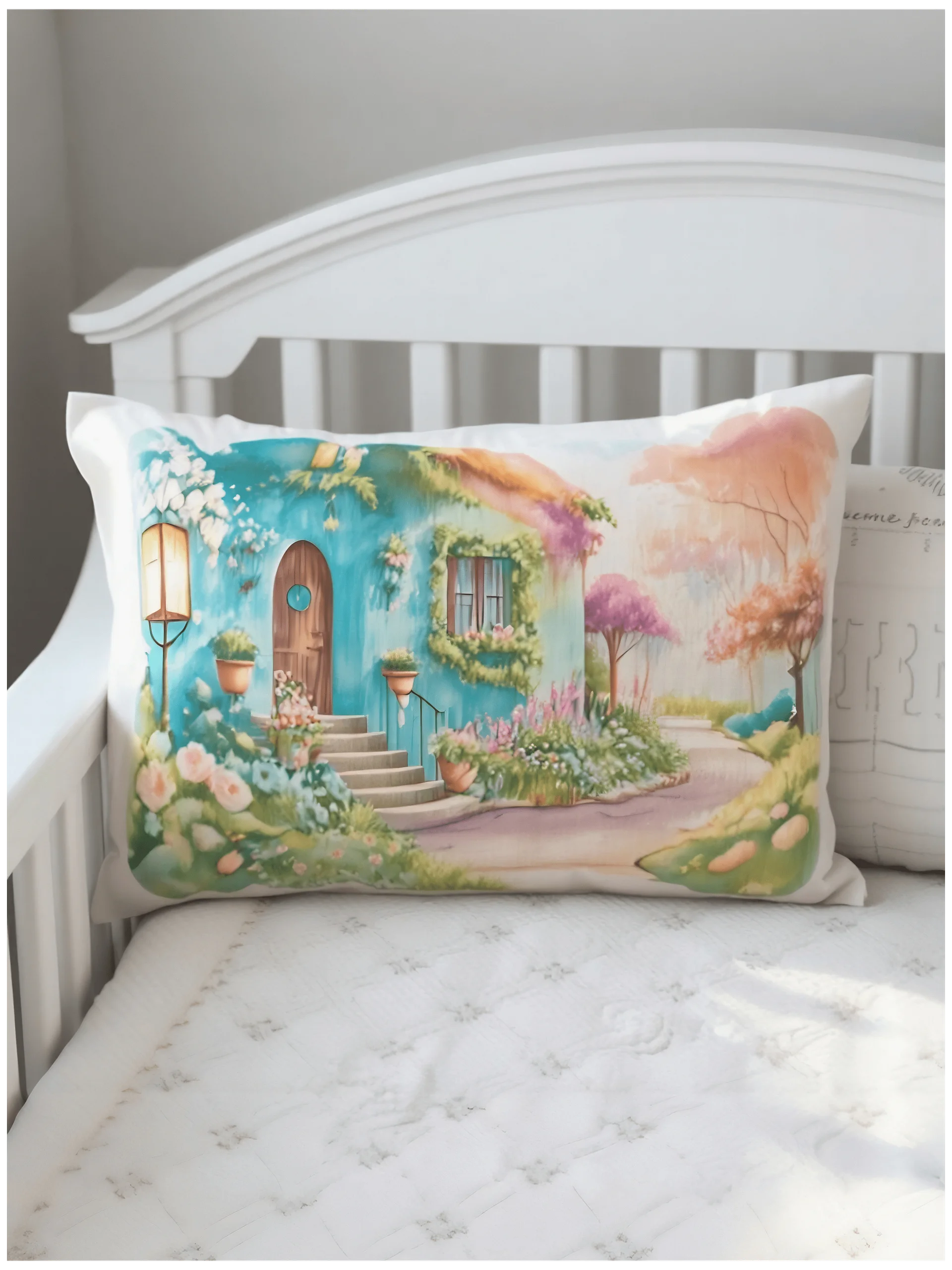 Dream Cottage in Bloomlight - 20x12 Throw Pillow product image (1)