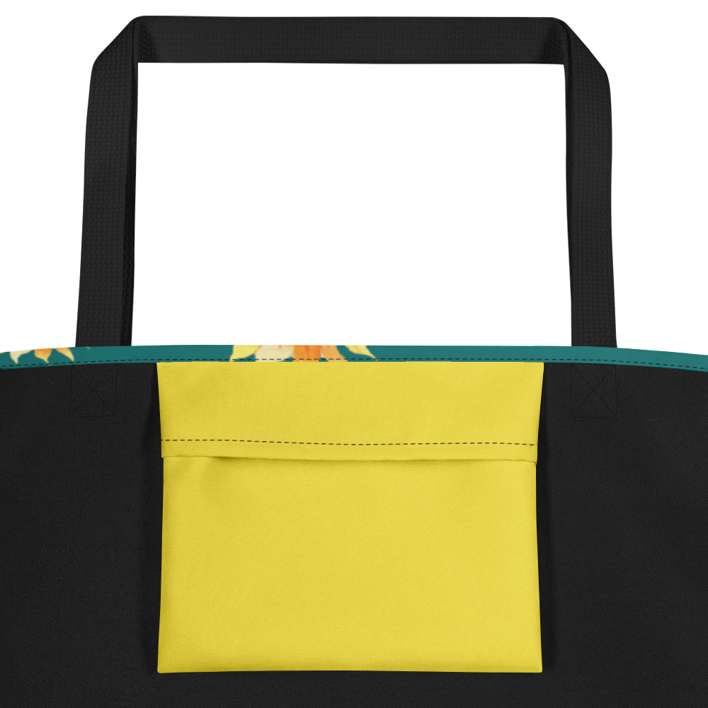 Blue Sunflower Tote Bag product image (3)
