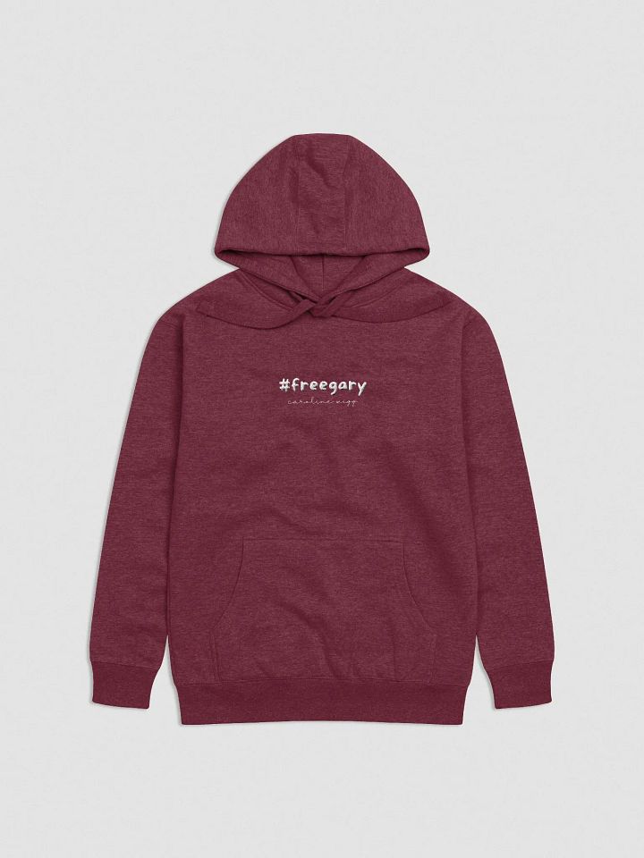 Free Gary Unisex Embroidered Hoodie - Dark Colours product image (5)