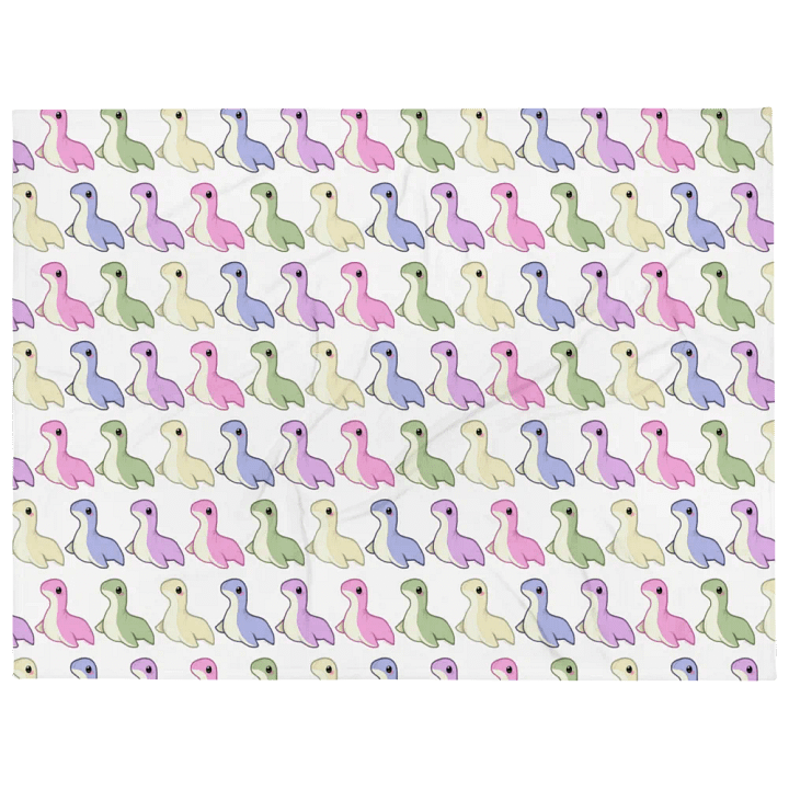 Rainbow Pastel Nessie Blanket product image (1)