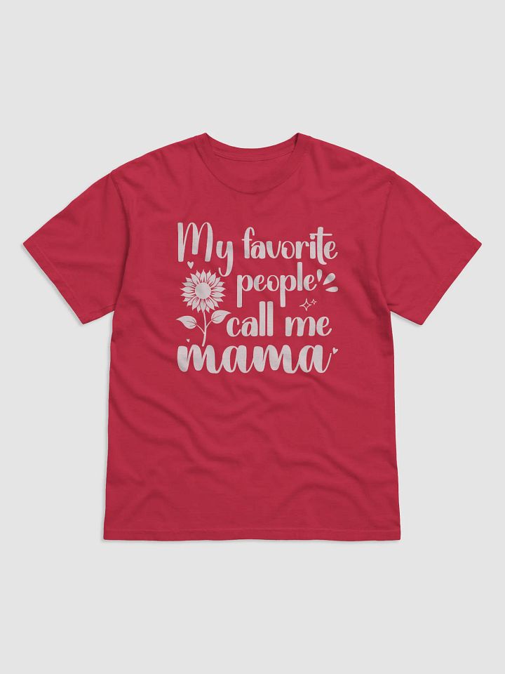 My Favorite People Call Me Mama, Mom Comfort Colors T-shirt product image (2)