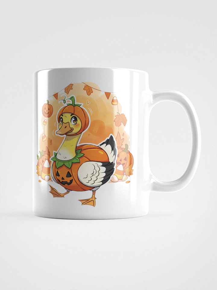 Funny Halloween Goose in Pumpkin Costume Mug product image (2)