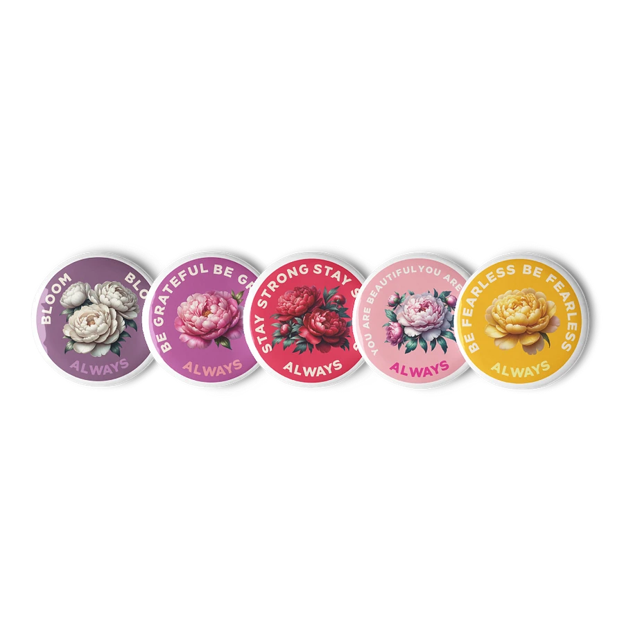 Bloom Always Pin Buttons Set product image (3)