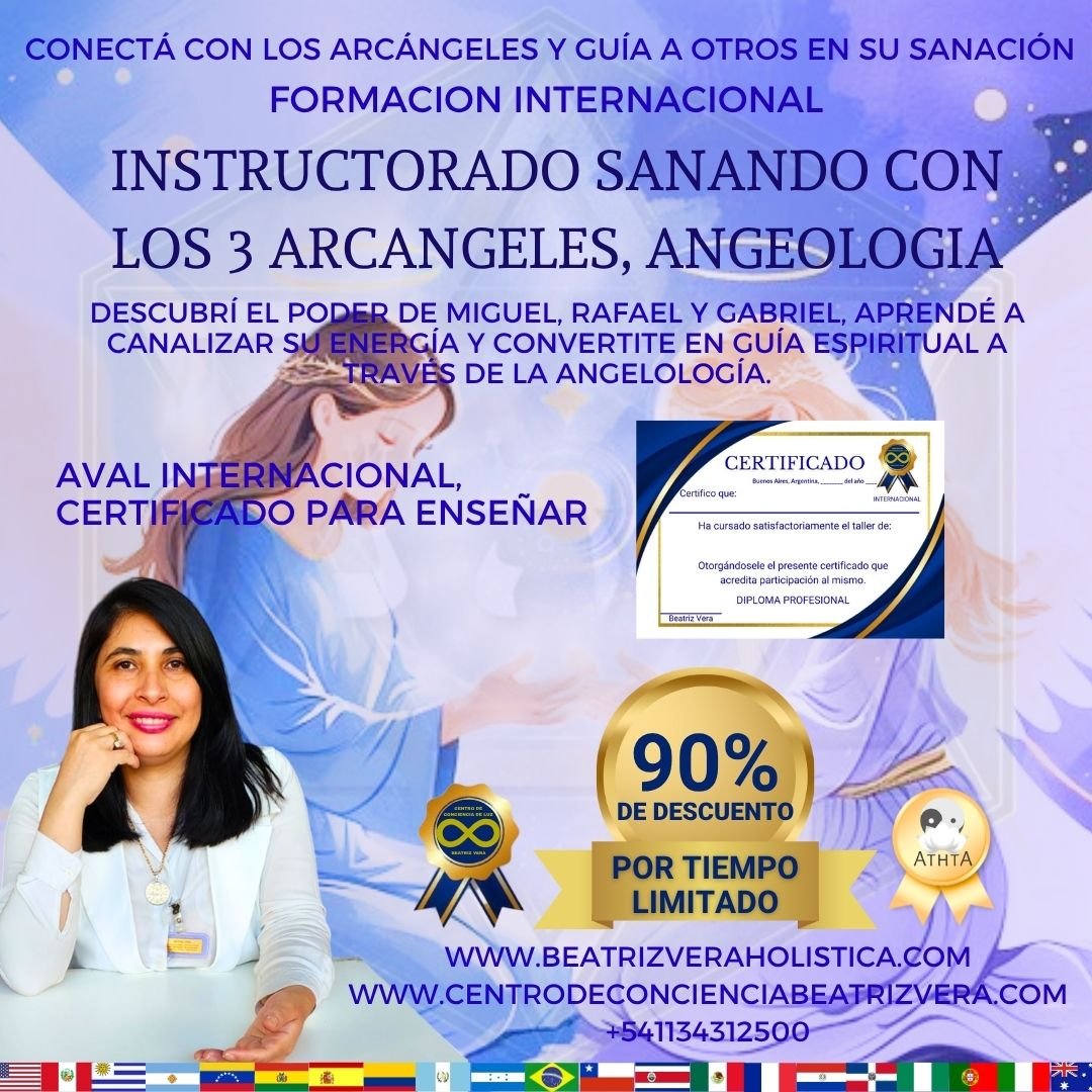 Instructorado sanando con los 3 arcángeles, angeologia product image (1)