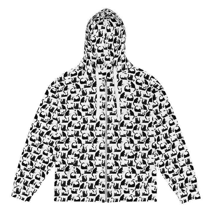 Bad Cats Knocking Stuff Over Full Zip Hoodie product image (1)