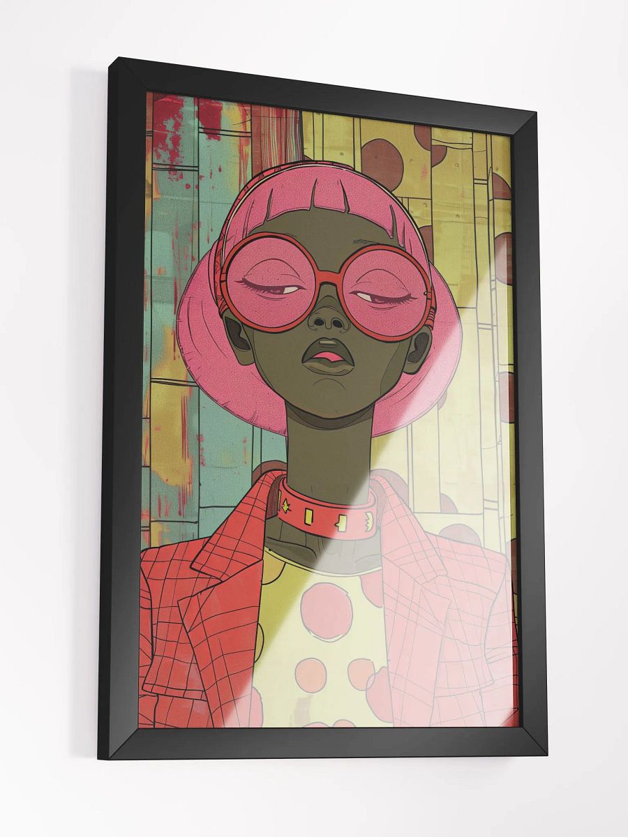 Chill Vibes: Pop Art Teen Style Framed Poster product image (3)
