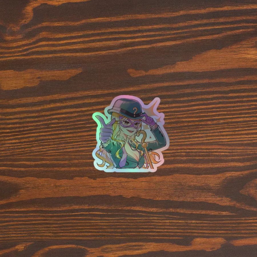Riddle Me This HOLO Sticker product image (5)