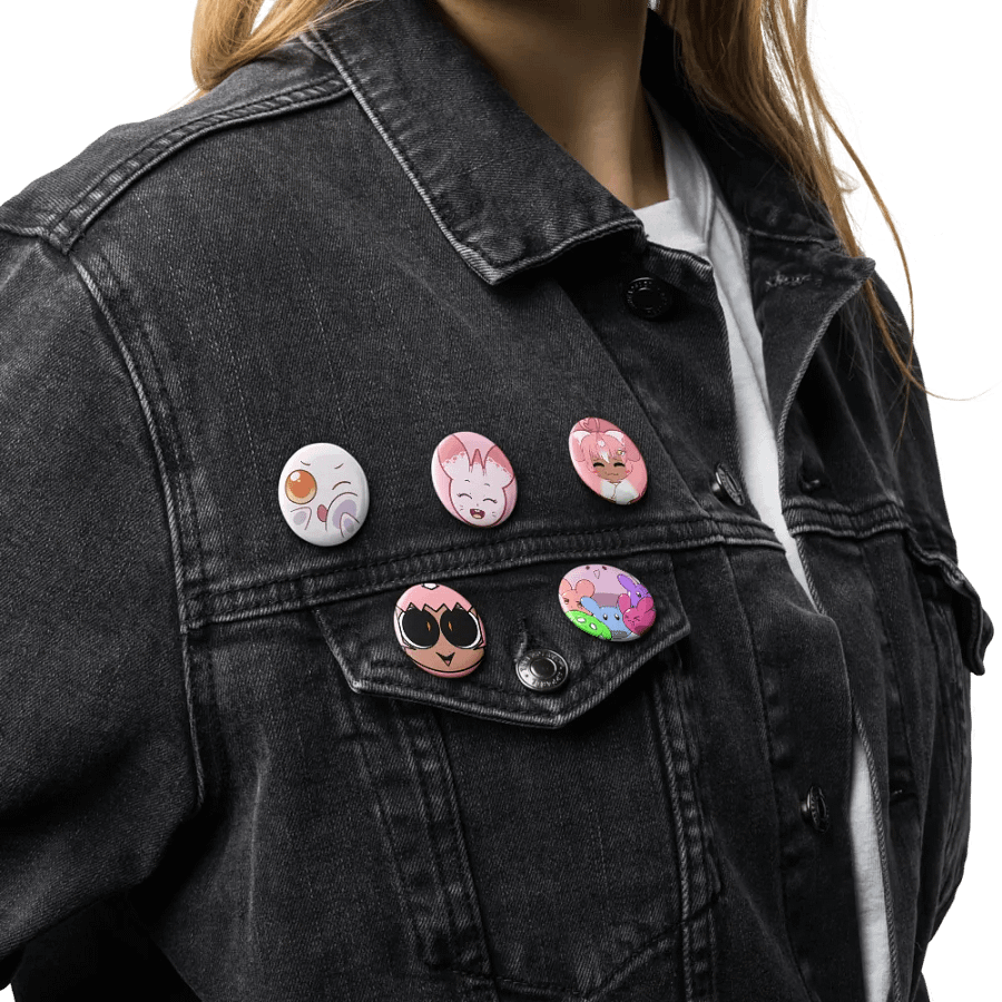 Jammy and Co. Pin Button Set (5PCs) product image (8)