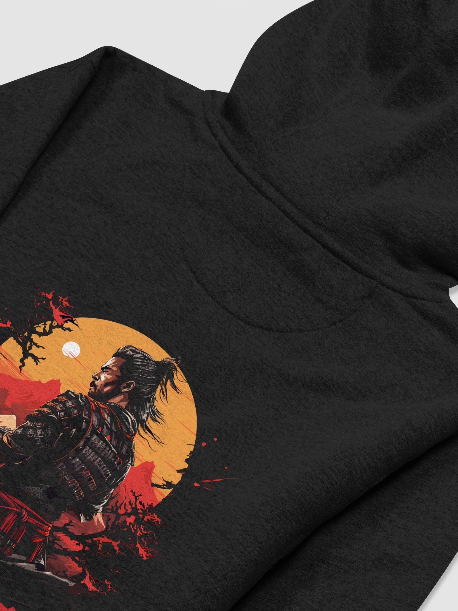 Samurai. Fearless Warrior Unisex Hoodie product image (4)