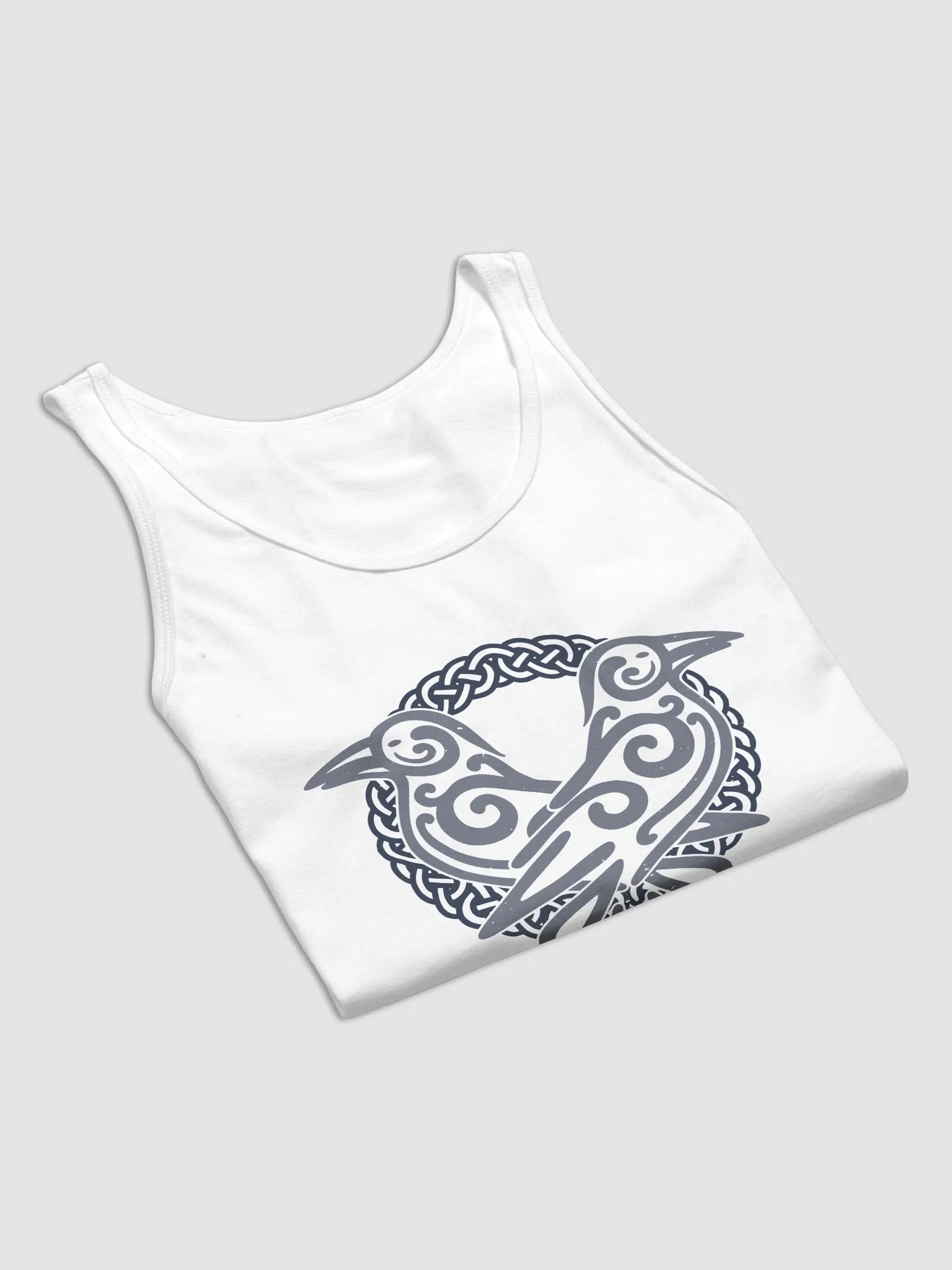 Odin's Ravens Men's Tank Top White product image (16)