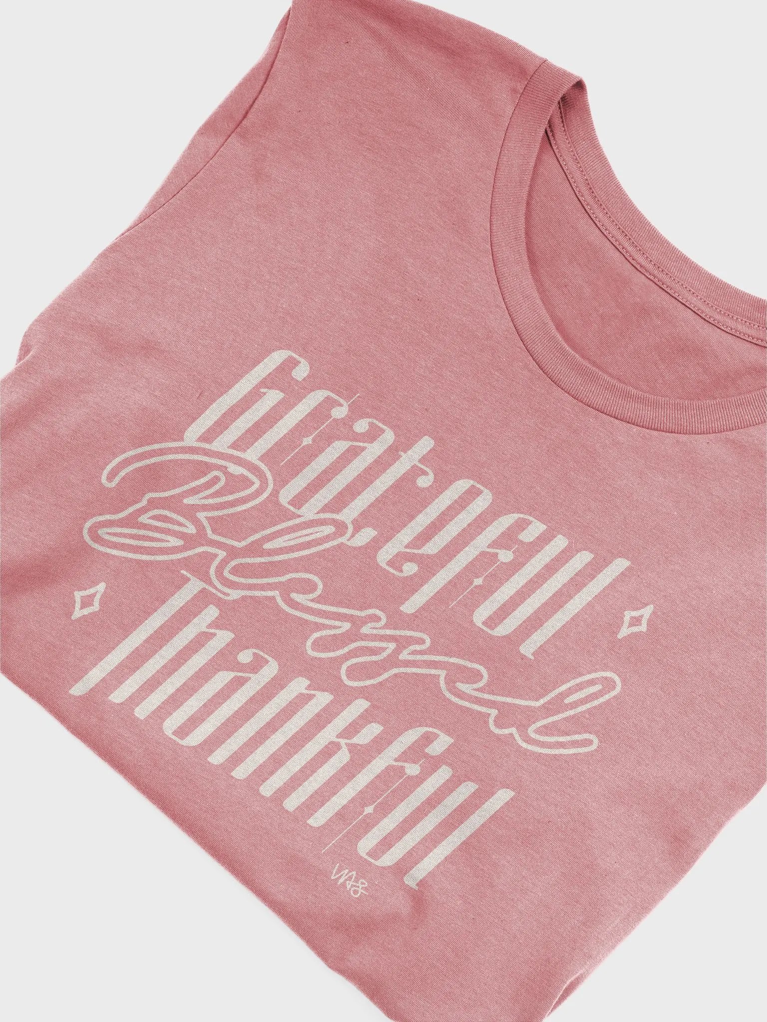 Grateful, Blessed, Thankful (Bella+Canvas Supersoft T-Shirt) product image (5)