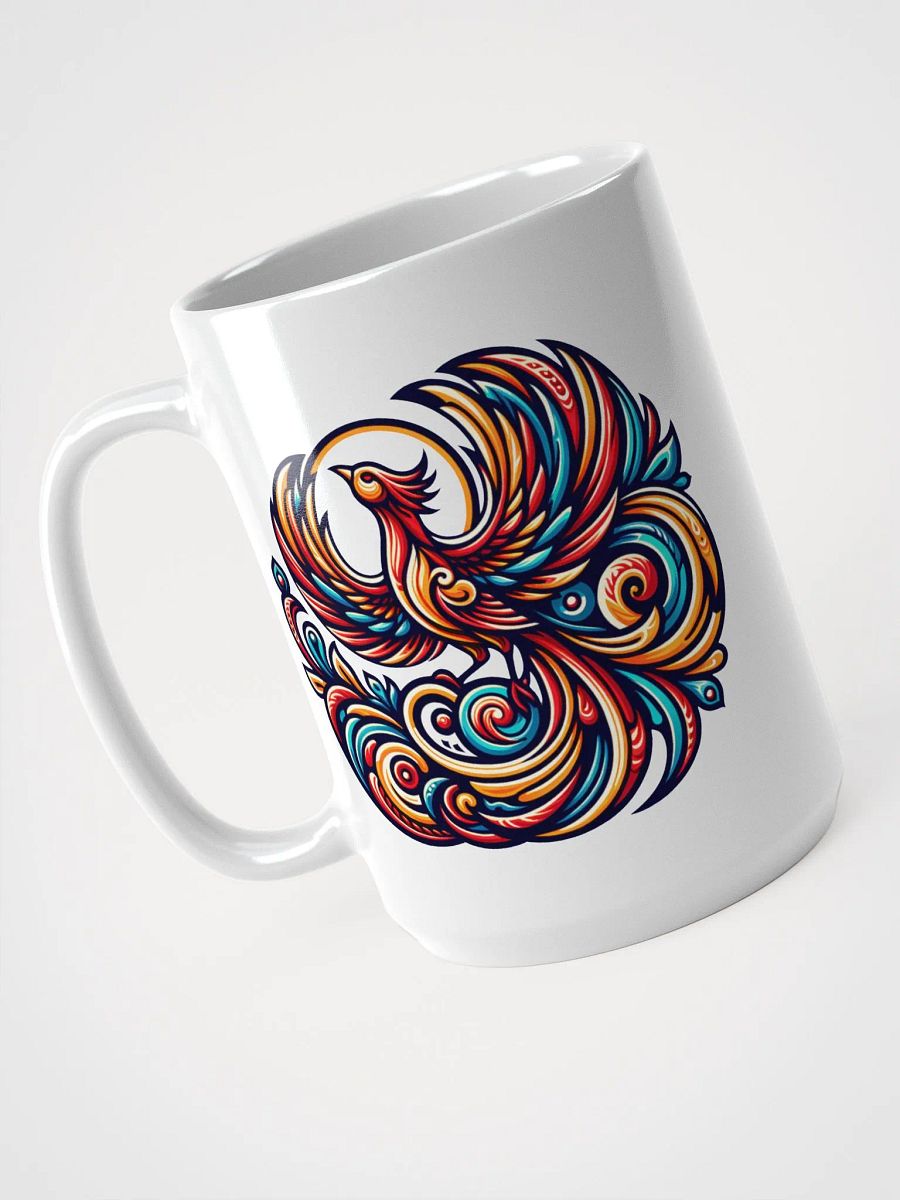 Phoenix Emblem Coffee Mug – Sip with Strength and Renewal 🔥🦅 product image (3)