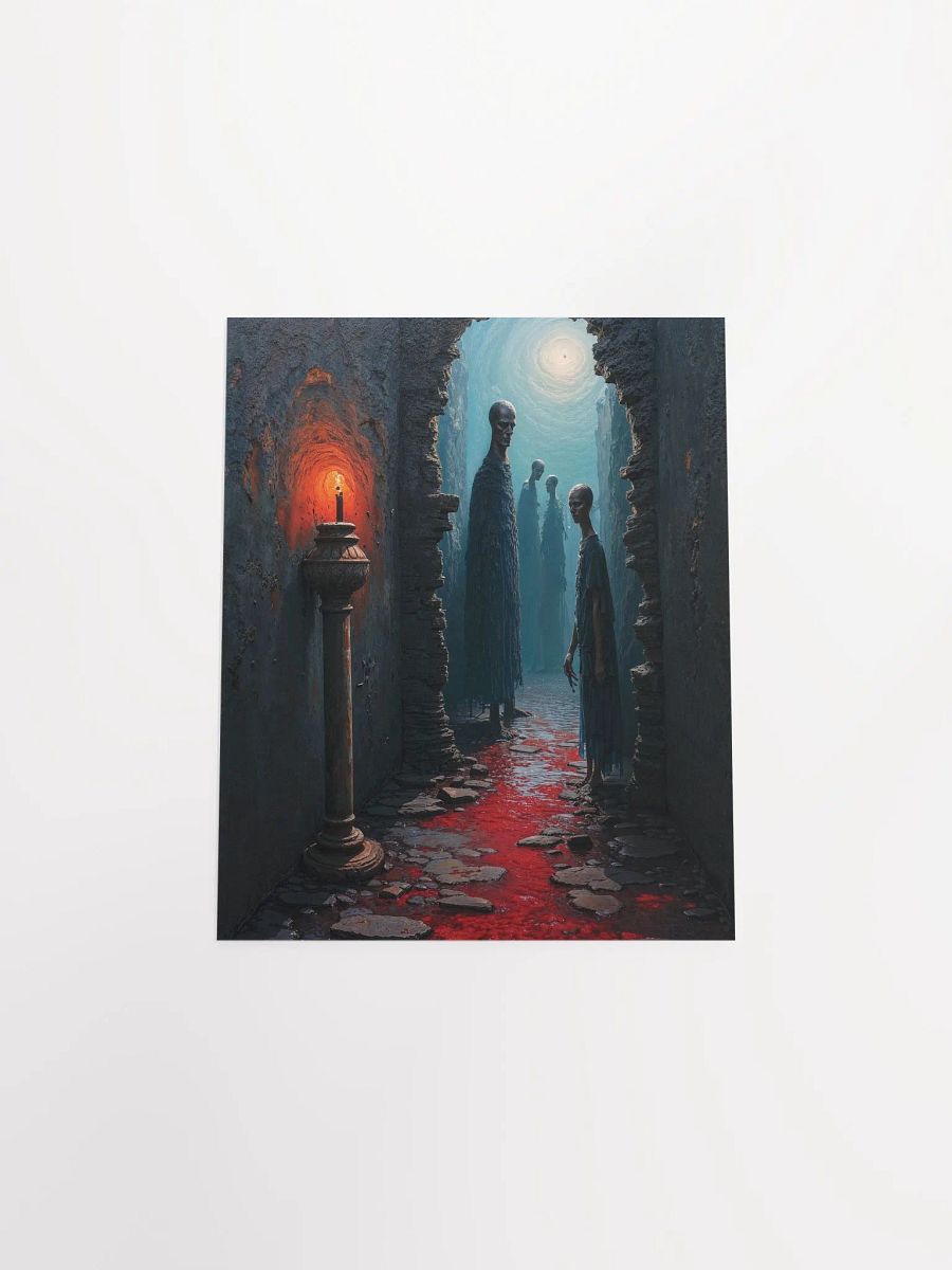 Ethereal Corridor Matte Poster product image (26)