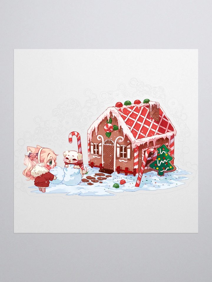 Saku Christmas House Sticker product image (2)