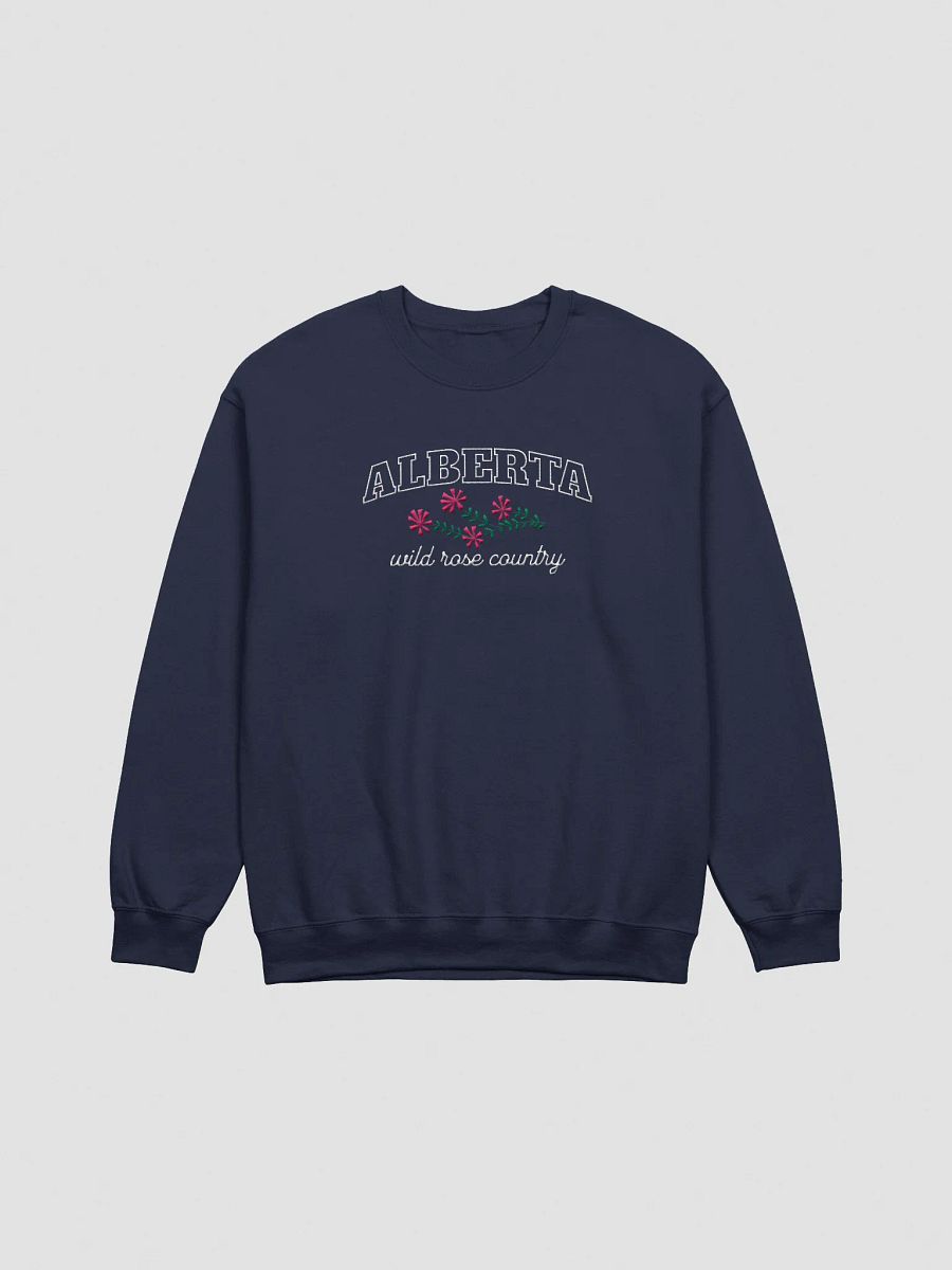 Alberta Wild Rose Country Embroidery Crewneck product image (23)