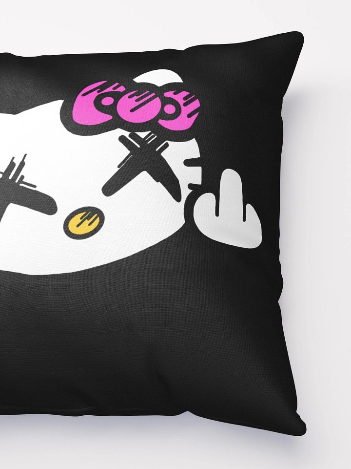 Official Cuddle Council Pillow in Black product image (2)