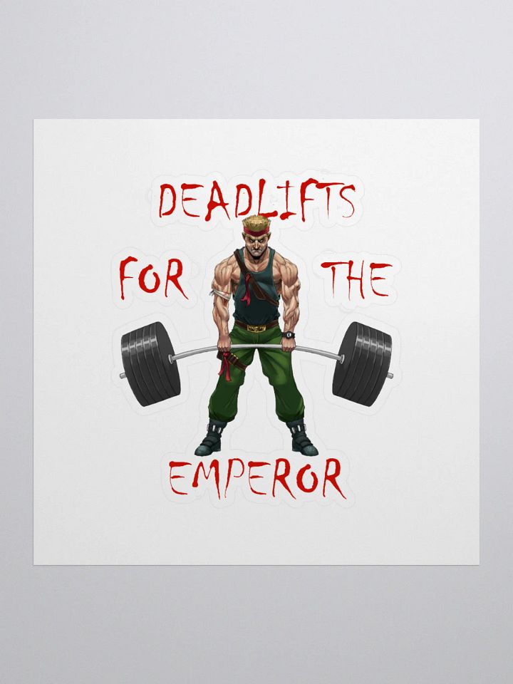 Deadlifts For The Emperor - Jungle Fighter - Sticker product image (1)