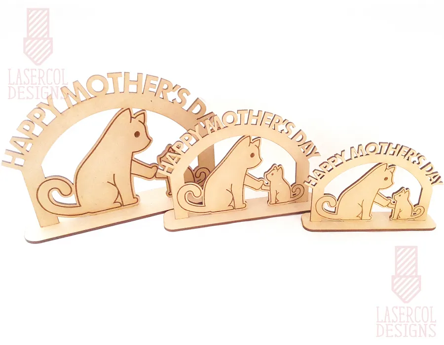 Mother's Day Gift Plaque (Three Sizes) Set 3 - Laser Cut Files product image (5)