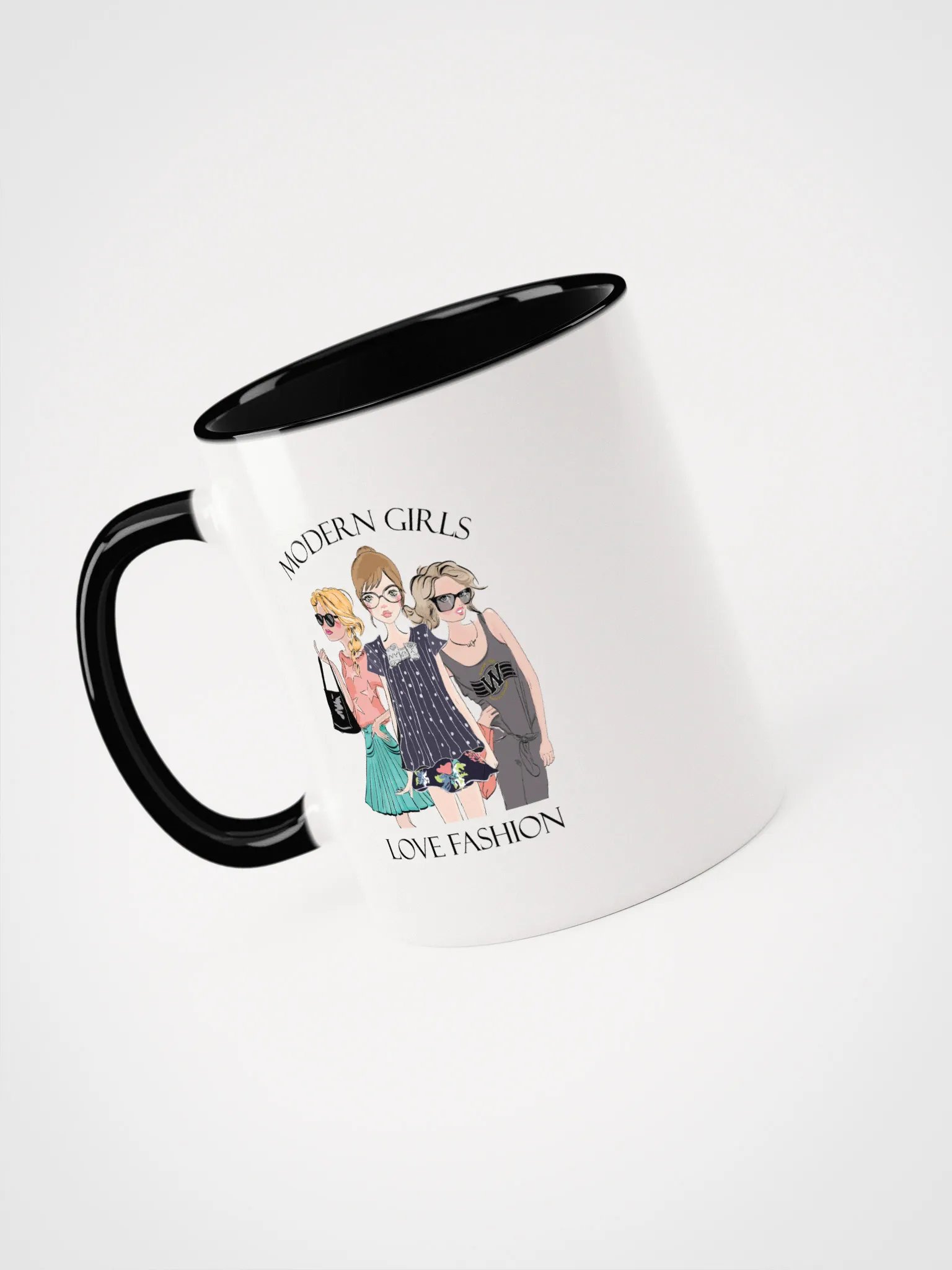 Urban Chic Cartoon Women Ceramic Mug product image (35)