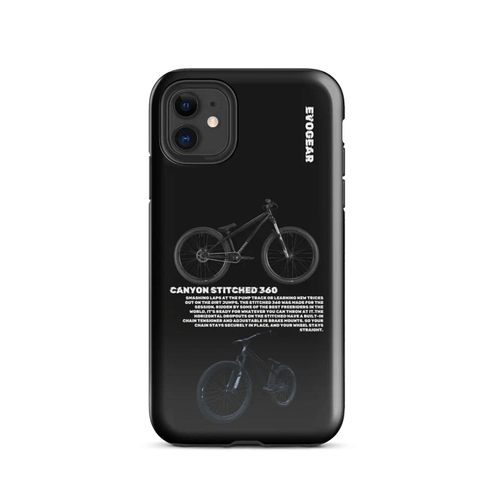 Black Stitched 360 iPhone Case product image (2)