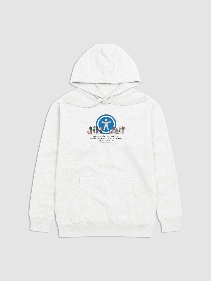 Impossible Is Not A Declaration - Hoodie product image (1)