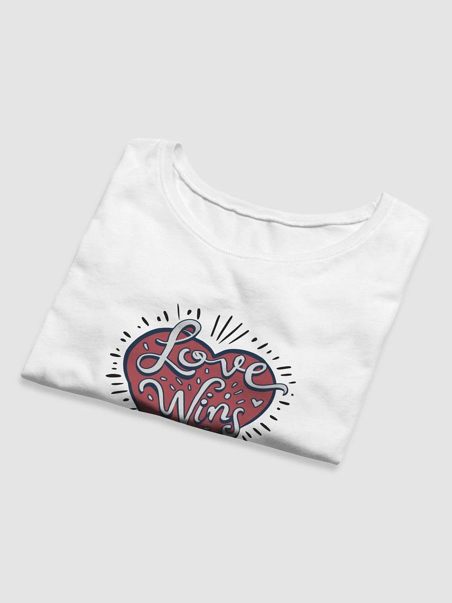 Love Wins Heart Crop Top product image (6)