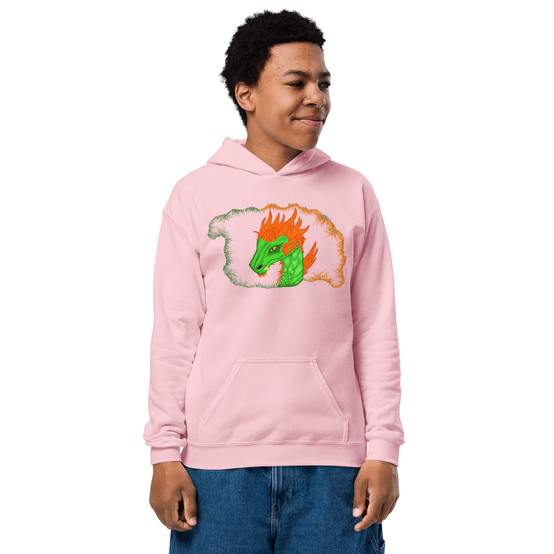 Dragon's Flame Youth Hoodie product image (1)