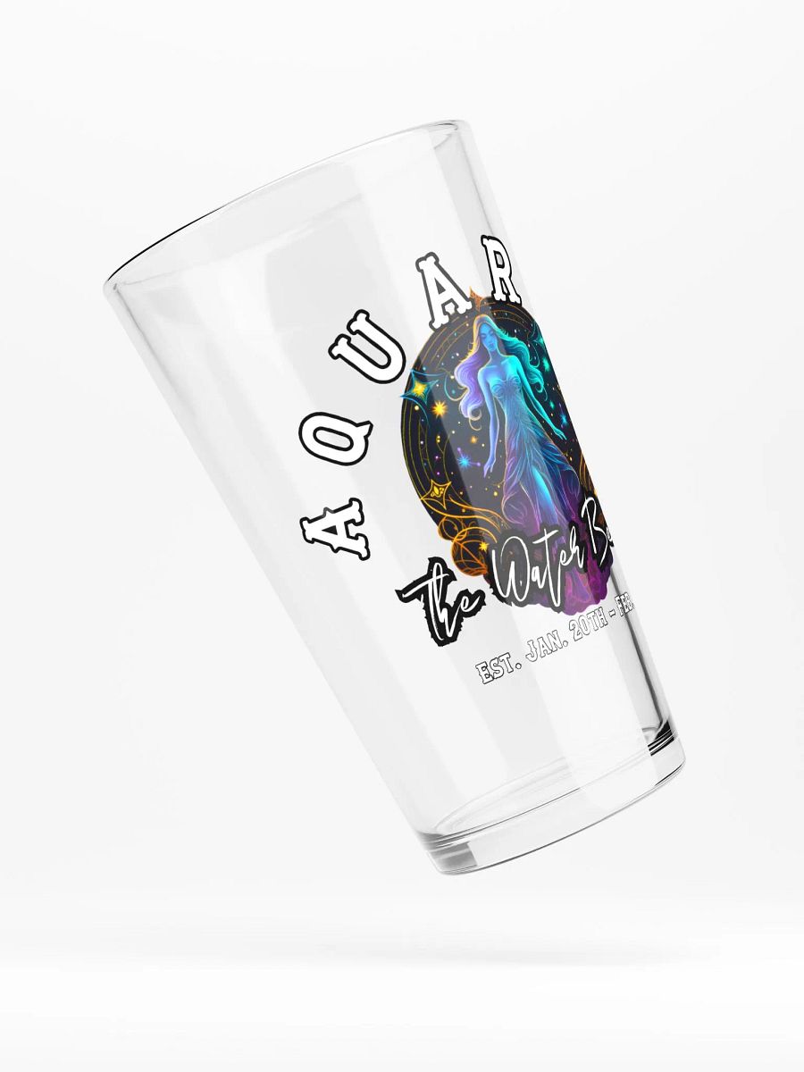 Aquarius - Zodiac Shaker Pint Glass product image (4)