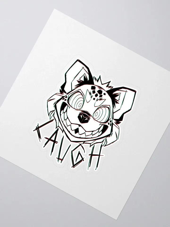 LAUGH Hyena Sticker product image (5)