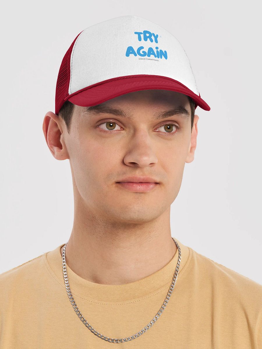 Try Again Foam Trucker Hat product image (5)