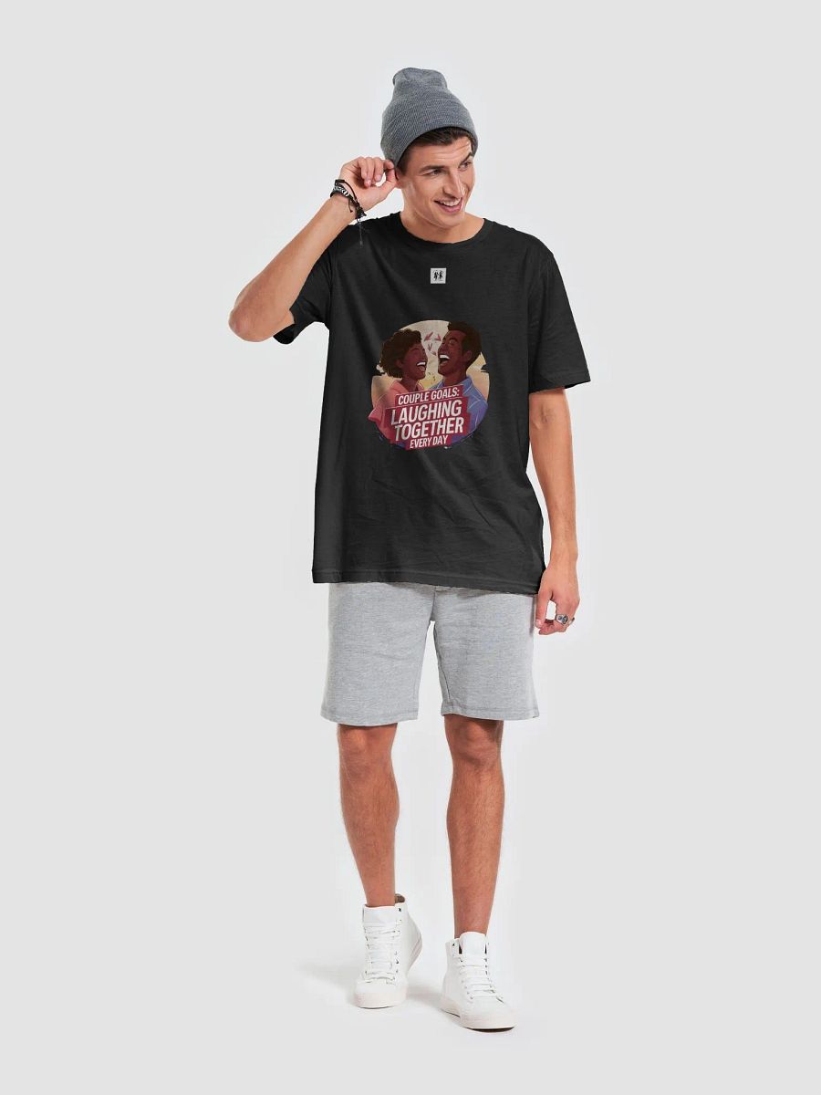 Laughing Together Badge Unisex T-Shirt product image (6)