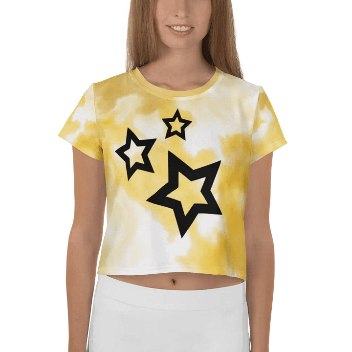 Stellar Dreams All-Over Crop Tee product image (1)