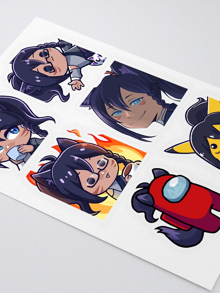 Emote Sticker Sheet product image (2)