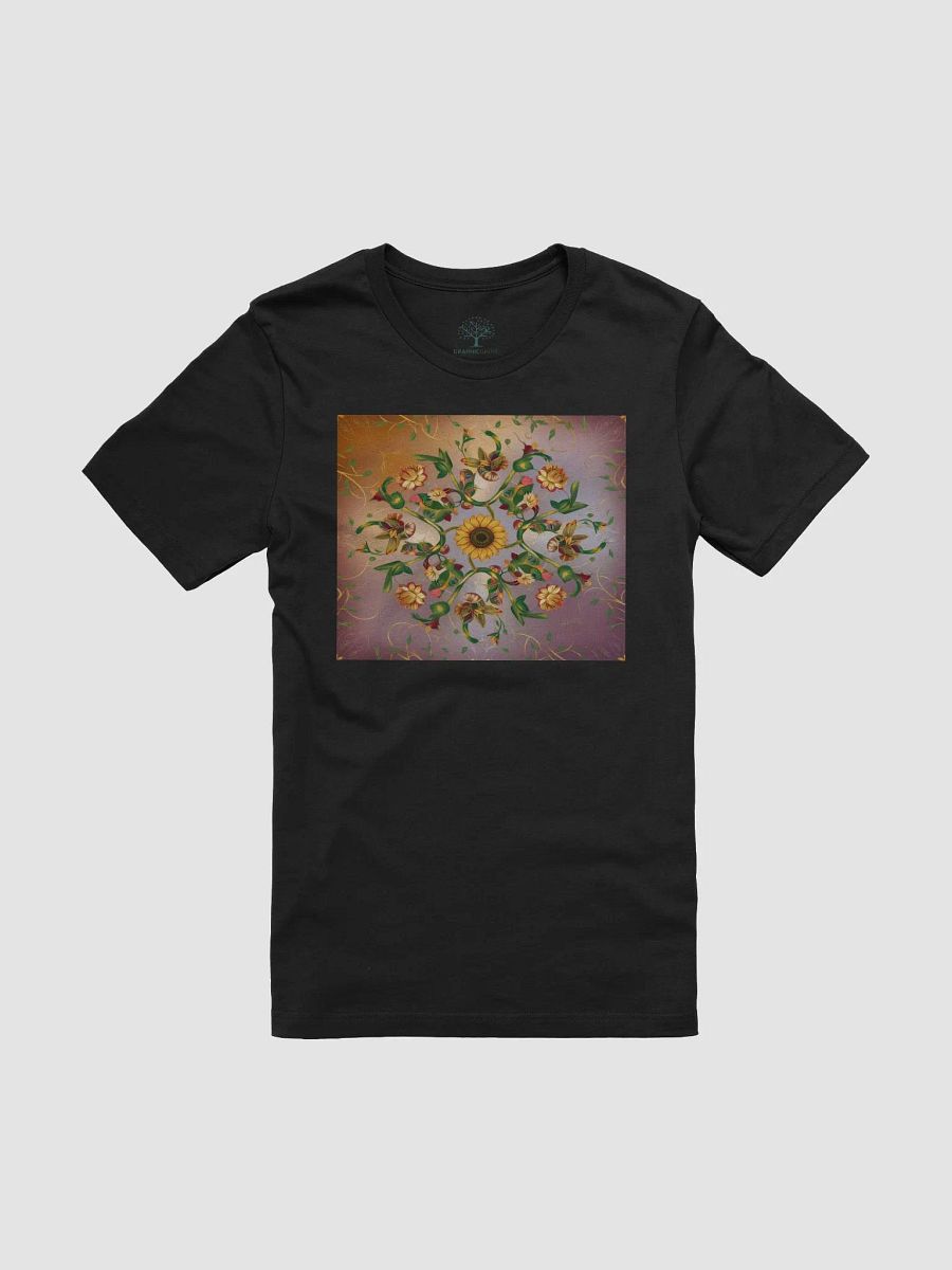 Graphic Grove Floral Mandala Sunflower T-Shirt - Unisex Comfort product image (3)