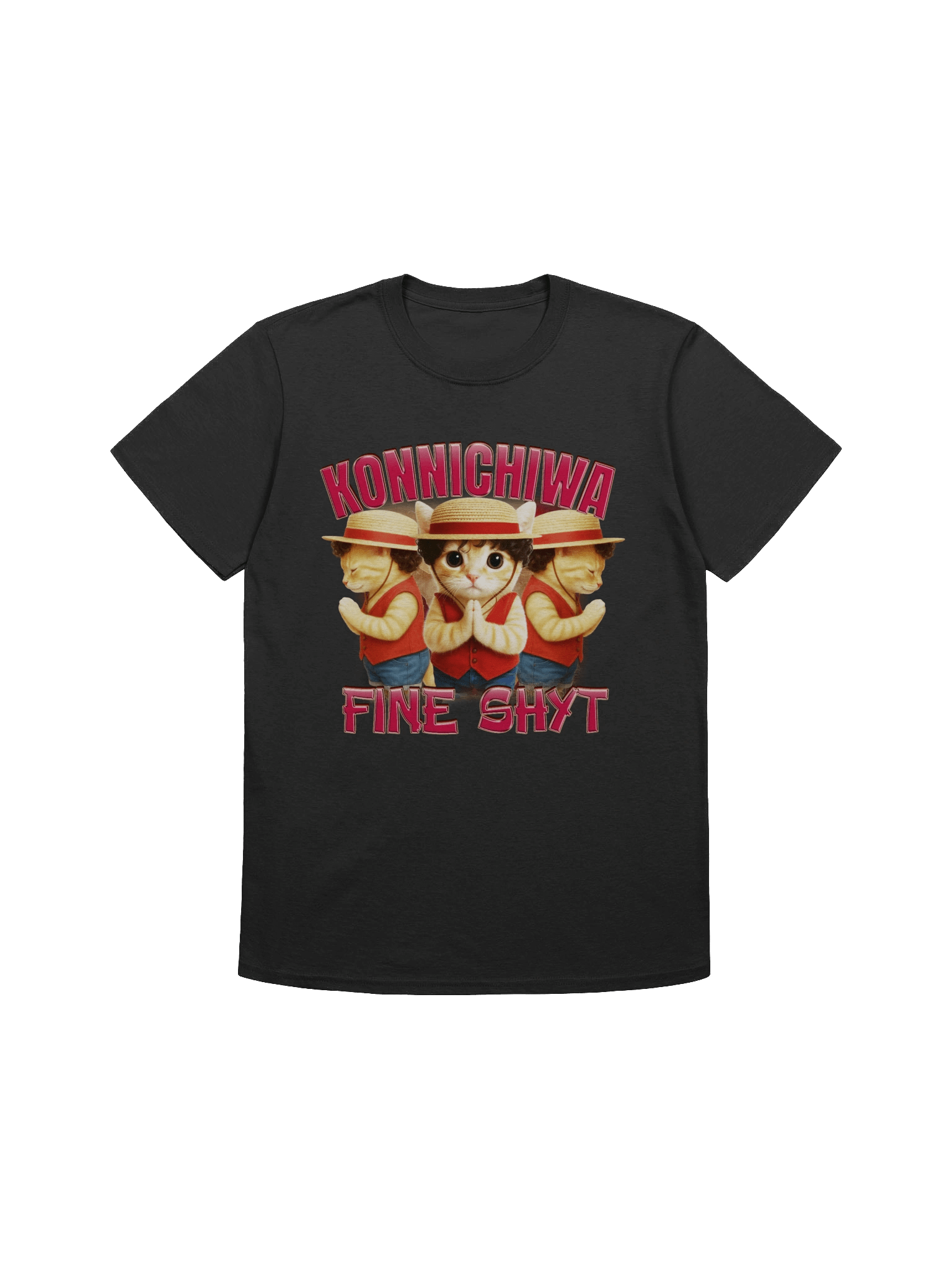 Konnichiwa Fine Shyt T-Shirt product image (5)