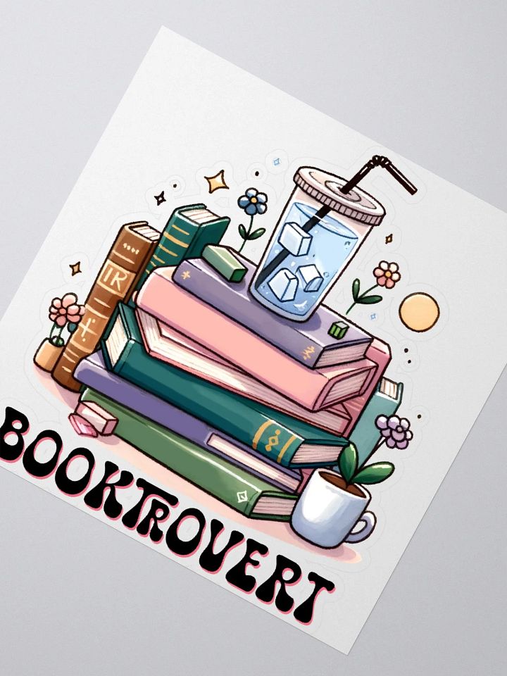 Booktrovert Sticker product image (2)