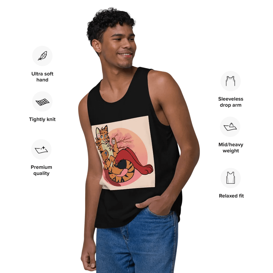 Sakura Sitting (Tank Top) product image (16)