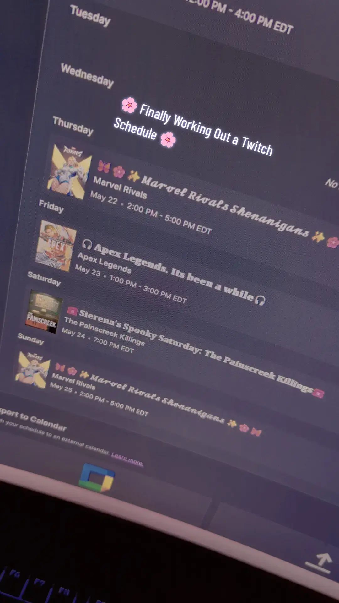 guess who's back 🤣  #fyp #TwitchStreamer #MarvelRivals #gamergirl 