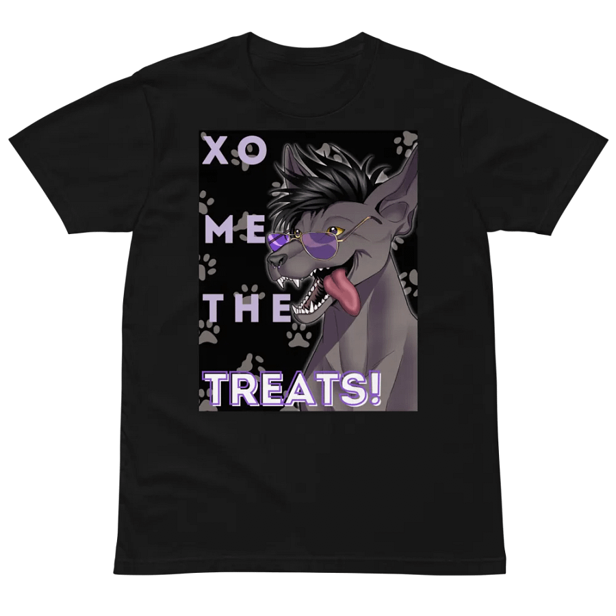 "Xo Me the Treats!" T-Shirt - Black product image (2)