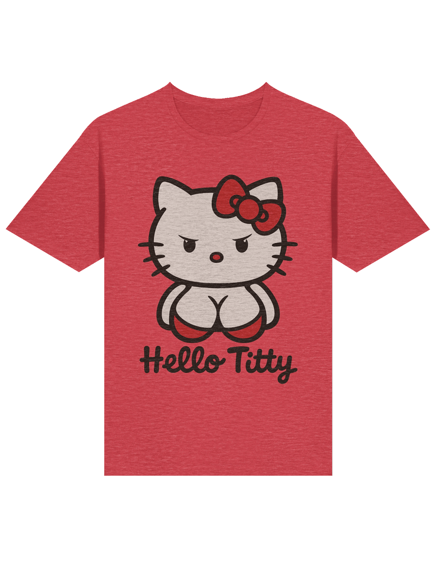 Hello Kitty Parody T-Shirt | Funny Adult Meme Tee for Gamers & Collectors product image (27)