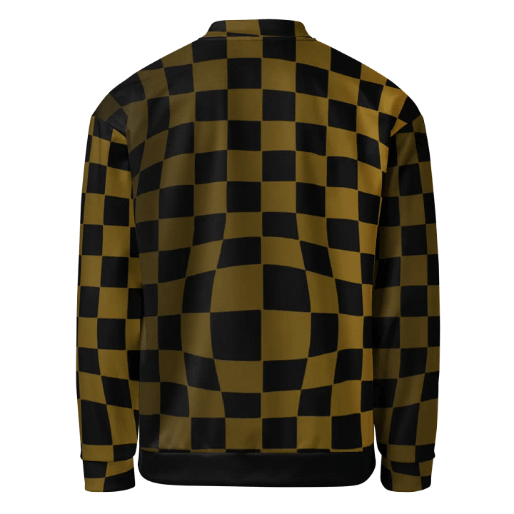 Kaleidoscope Illusion All-Over Bomber Jacket_Gold product image (2)